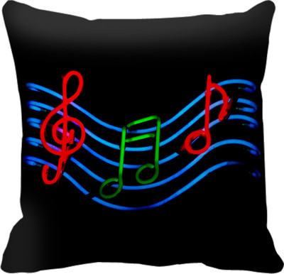 

Tied Ribbons Printed Cushions Cover(30 cm*30 cm, Multicolor)