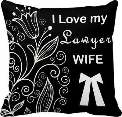 

Tied Ribbons Printed Cushions Cover(30 cm*30 cm, Multicolor)