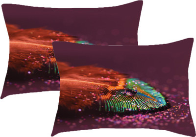 

Sleep Nature's Printed Pillows Cover(Pack of 2, 68.58 cm*45.72 cm, Multicolor)