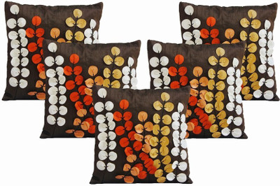 55% OFF on Dekor World Floral Cushions Cover(Pack of 5, 40 cm*40 cm, Brown) 55% OFF on Dekor World Floral Cushions Cover(Pack of 5, 40 cm*40 cm, Brown)