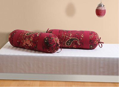 25% OFF on SWAYAM Printed Bolsters Cover(Pack of 2, 76.2 cm*193.5 cm, Maroon) 25% OFF on SWAYAM Printed Bolsters Cover(Pack of 2, 76.2 cm*193.5 cm, Maroon)