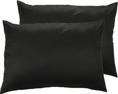 

Pillowz Geometric Cushions & Pillows Cover(Pack of 2, 40.64 cm*60.96 cm, Black)