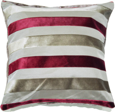 

Koncepts Striped Cushions Cover(44 cm*44 cm, Red)