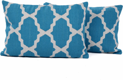 Natural Furnish Geometric Cushions Cover(Pack of 2, 60 cm*40 cm, Multicolor)