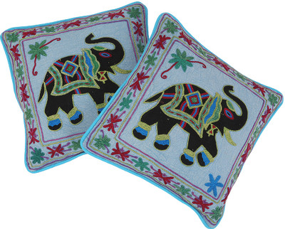 

Rajrang Animal Cushions Cover(Pack of 2, 41 cm*41 cm, Multicolor)