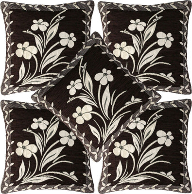 

Zesture Floral Cushions Cover(Pack of 5, 40 cm*40 cm, Multicolor)