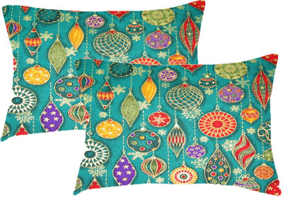 

Sleep Nature's Printed Pillows Cover(Pack of 2, 68.58 cm*45.72 cm, Multicolor)