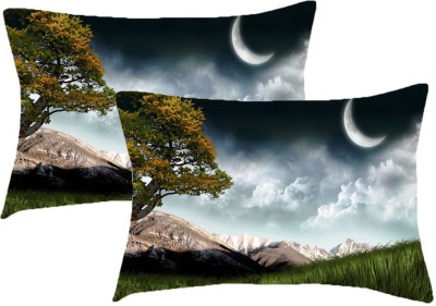 

Sleep Nature's Printed Pillows Cover(Pack of 2, 68.58 cm*45.72 cm, Multicolor)