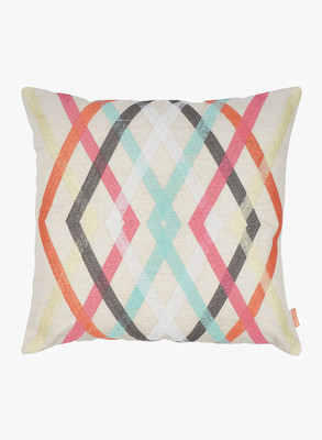 

SOLAJ Embroidered Cushions & Pillows Cover(51 cm*51 cm, Multicolor)