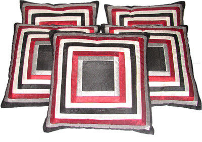 

HOME SHINE Floral Cushions Cover(Pack of 5, 40 cm*40 cm, Multicolor)