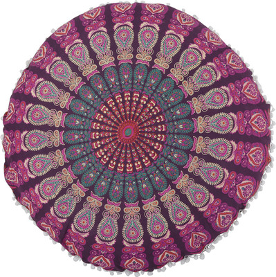 

Trade Star Floral Cushions Cover(81 cm*81 cm, Multicolor)