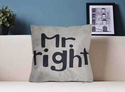 

Painting Mantra Abstract Cushions Cover(40 cm*40 cm, Beige)