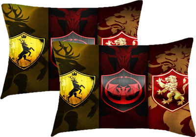 

Sleep Nature's Printed Pillows Cover(Pack of 2, 68.58 cm*45.72 cm, Multicolor)