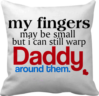

Tied Ribbons Printed Cushions Cover(30 cm*30 cm, Multicolor)