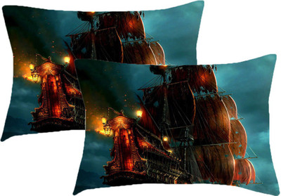 

Sleep Nature's Printed Pillows Cover(Pack of 2, 68.58 cm*45.72 cm, Multicolor)