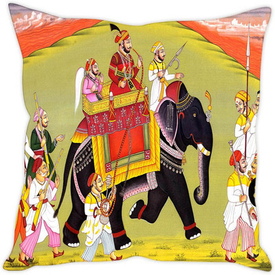 

Sleep Nature's Abstract Cushions Cover(40 cm*40 cm, Multicolor)