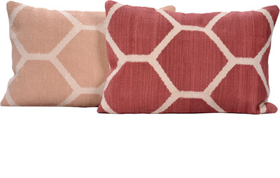 

Natural Furnish Geometric Cushions Cover(Pack of 2, 40 cm*60 cm, Multicolor)