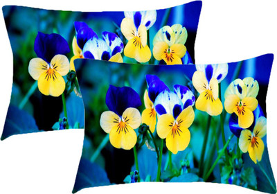 

Sleep Nature's Printed Pillows Cover(Pack of 2, 68.58 cm*45.72 cm, Multicolor)