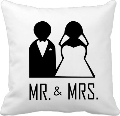 

Tied Ribbons Printed Cushions Cover(30 cm*30 cm, Multicolor)