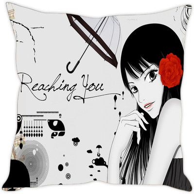 

Sleep Nature's Abstract Cushions Cover(30.63 cm*30.63 cm, Multicolor)