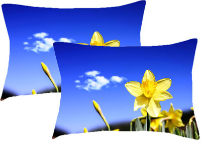 

Sleep Nature's Printed Pillows Cover(Pack of 2, 68.58 cm*45.72 cm, Multicolor)
