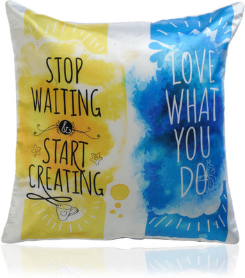 

Alina Decor Printed Cushions Cover(Pack of 5, 40 cm*40 cm, Blue)