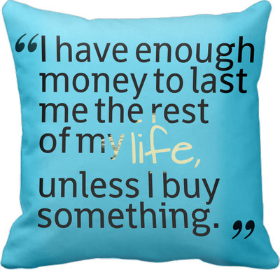 

Tied Ribbons Printed Cushions Cover(30 cm*30 cm, Multicolor)