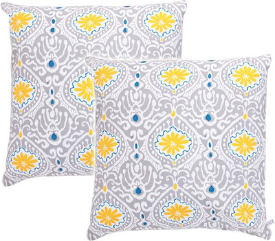 Zubix Floral Cushions Cover(Pack of 2, 45 cm*45 cm, Multicolor)