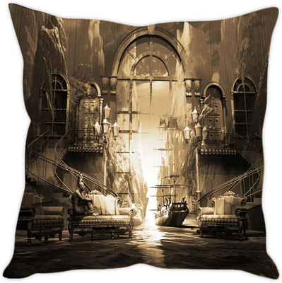 

Sleep Nature's Abstract Cushions Cover(Pack of 5, 30.64 cm*30.64 cm, Multicolor)