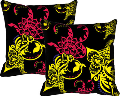 

IndiWeaves Printed Cushions Cover(Pack of 2, 40 cm*40 cm, Multicolor)