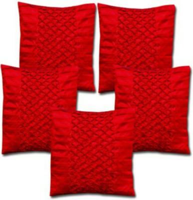 

Shine Villa Striped Cushions Cover(Pack of 5, 40 cm*40 cm, Red)