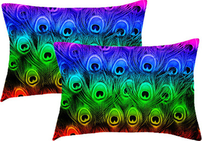 

Sleep Nature's Printed Pillows Cover(Pack of 2, 68.58 cm*45.72 cm, Multicolor)