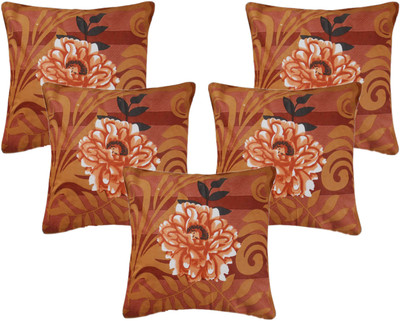 

Metro Living Floral Cushions Cover(Pack of 5, 40 cm*40 cm, Multicolor)