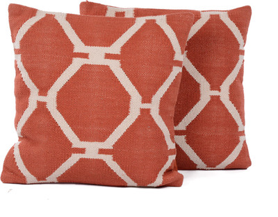 

Natural Furnish Geometric Cushions Cover(Pack of 2, 45 cm*45 cm, Multicolor)