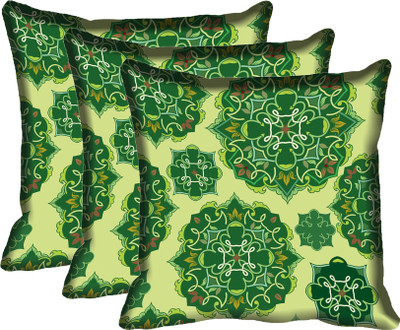 

IndiWeaves Printed Cushions Cover(Pack of 3, 30 cm*30 cm, Multicolor)