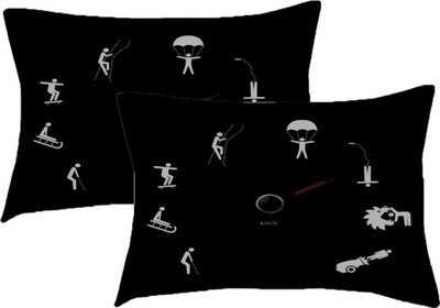 

Sleep Nature's Printed Pillows Cover(Pack of 2, 68.58 cm*45.72 cm, Multicolor)