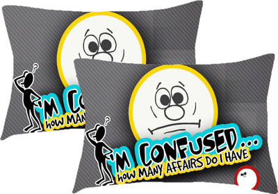 

Sleep Nature's Printed Pillows Cover(Pack of 2, 68.58 cm*45.72 cm, Multicolor)
