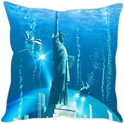 

Sleep Nature's Abstract Cushions Cover(40 cm*40 cm, Multicolor)