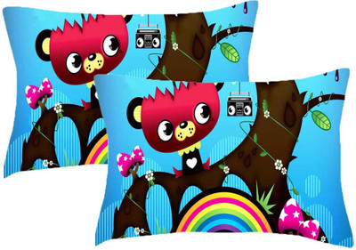 

Sleep Nature's Printed Pillows Cover(Pack of 2, 68.58 cm*45.72 cm, Multicolor)