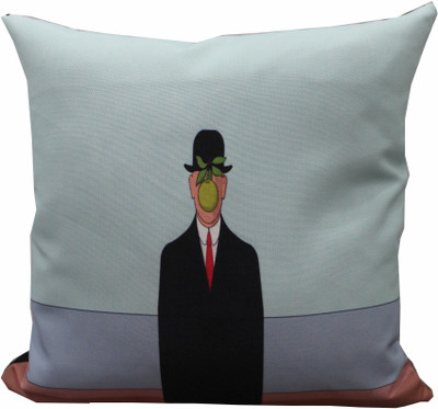 

Adishma Printed Cushions Cover(40 cm*40 cm, Light Blue, Black), Black;light blue