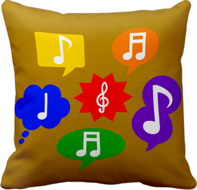 

Tied Ribbons Printed Cushions Cover(40 cm*40 cm, Multicolor)