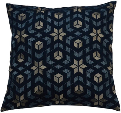 

YAMINI Embroidered Cushions Cover(40 cm*40 cm, Blue)