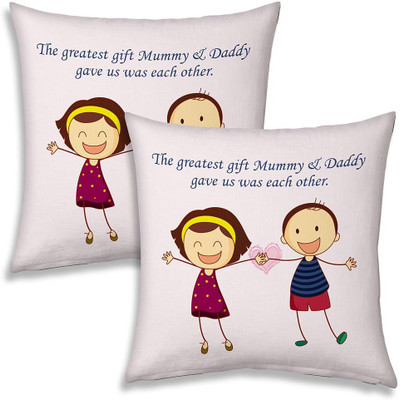 

Kaarigar Cartoon Cushions Cover(Pack of 2, 30.48 cm*30.48 cm, Pink)