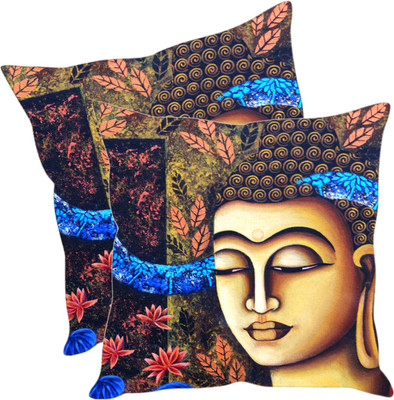 

Sleep Nature's Printed Cushions Cover(Pack of 2, 40.63 cm*40.63 cm, Multicolor)