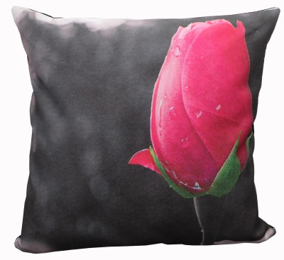 

Adishma Printed Cushions Cover(40 cm*40 cm, Black, Pink)