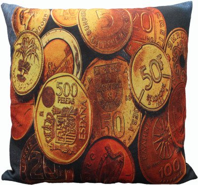 

Adishma Printed Cushions Cover(40 cm*40 cm, Brown)