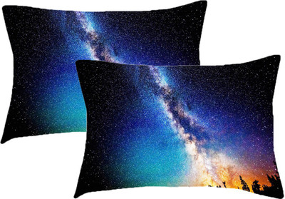 

Sleep Nature's Printed Pillows Cover(Pack of 2, 68.58 cm*45.72 cm, Multicolor)