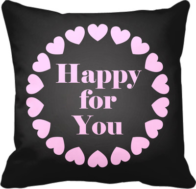 

Tied Ribbons Printed Cushions Cover(30 cm*30 cm, Multicolor)