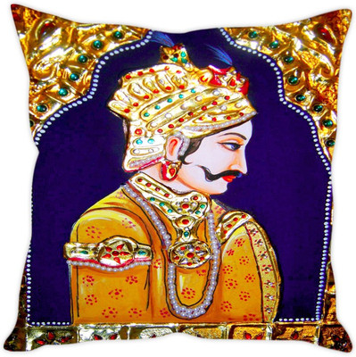 

Sleep Nature's Abstract Cushions Cover(30.63 cm*30.63 cm, Multicolor)