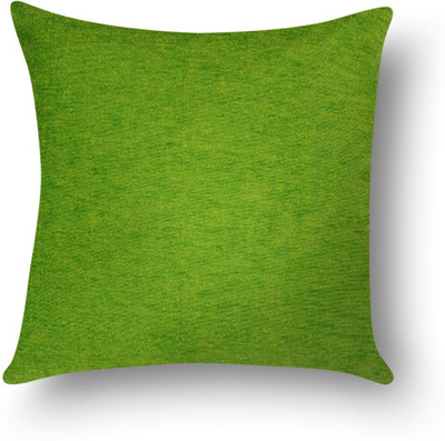

First Row Plain Cushions Cover(40 cm, Green)